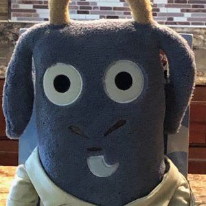 David and Goliath Bear in Underwear Goat Plush